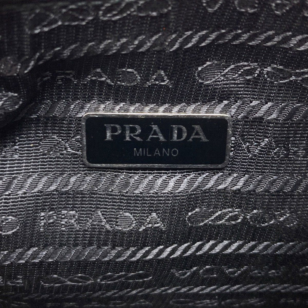 Prada Logo Re Edition 2-Way Shoulder Bag Recycled Nylon — view 6