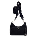 Prada Logo Re Edition 2-Way Shoulder Bag Recycled Nylon