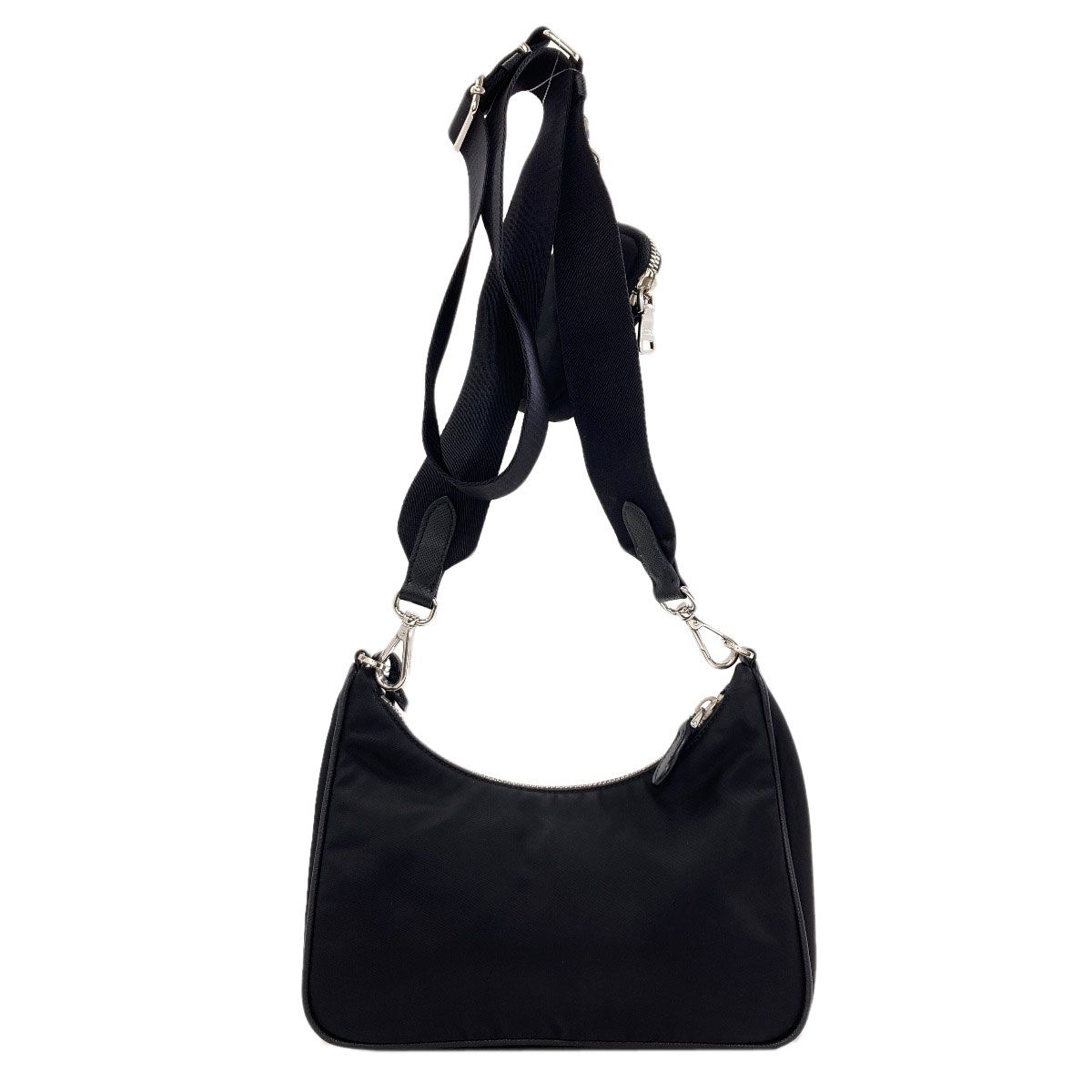 Prada Logo Re Edition 2-Way Shoulder Bag Recycled Nylon — view 2