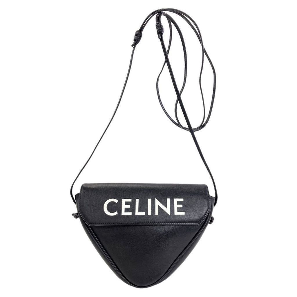 Celine Triangle Shoulder Bag Calfskin