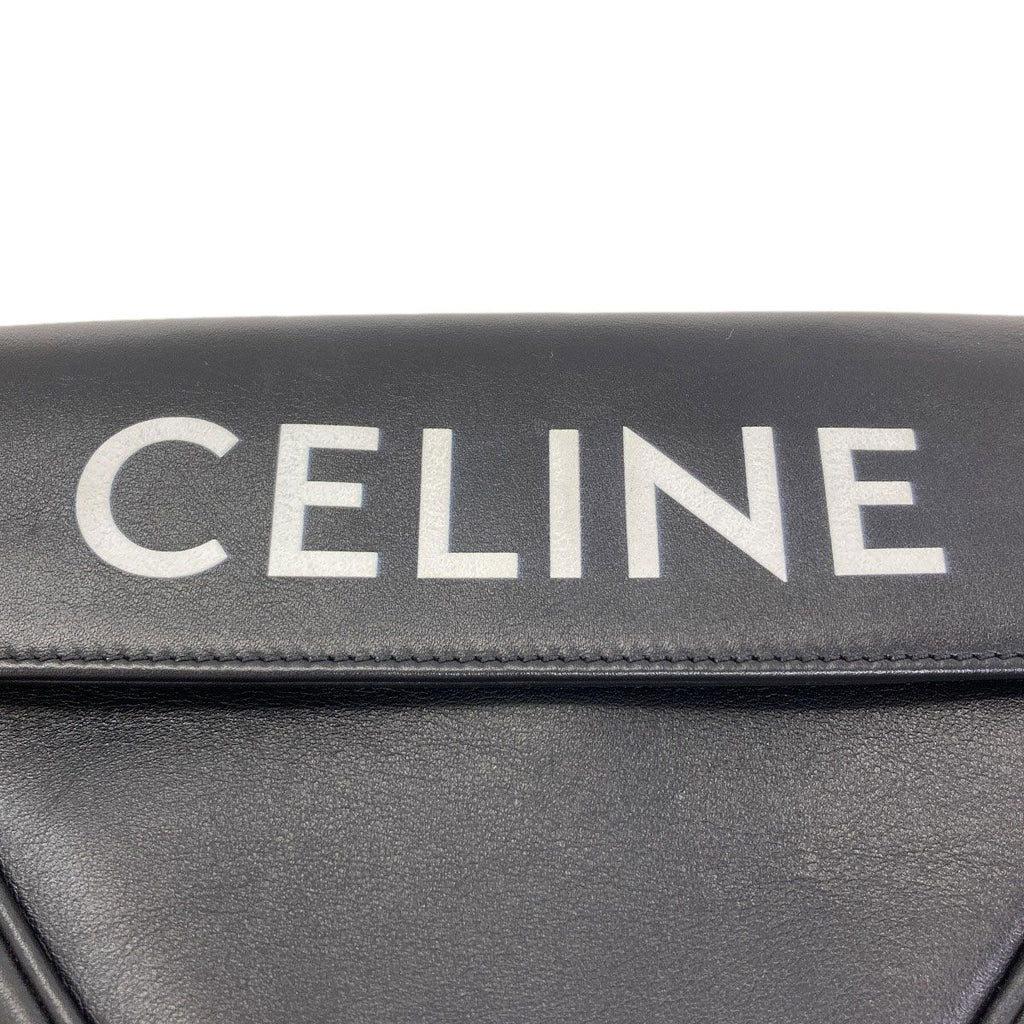 Celine Triangle Shoulder Bag Calfskin — view 6