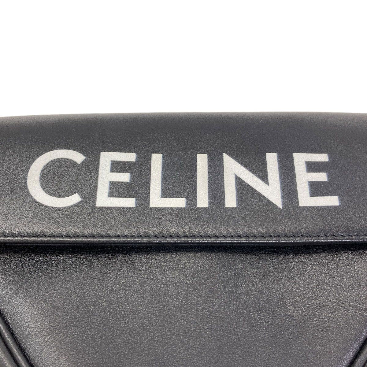 Celine Triangle Shoulder Bag Calfskin — view 6