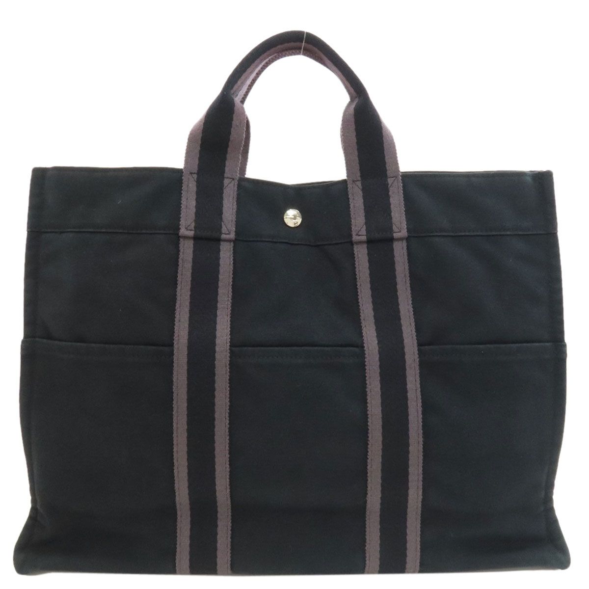 Hermes Sac Fourre Tout MM Handbag Canvas