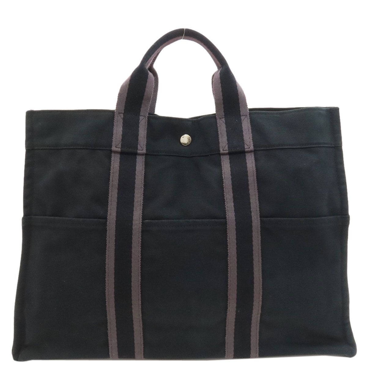 Hermes Sac Fourre Tout MM Handbag Canvas — view 2