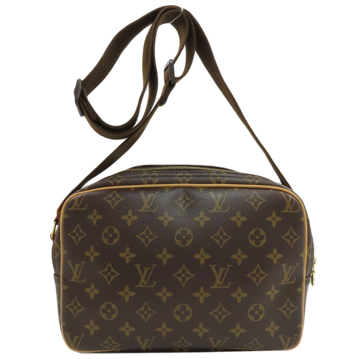 Louis Vuitton Reporter 28 Shoulder Bag Monogram Canvas — view 2