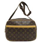 Louis Vuitton Reporter 28 Shoulder Bag Monogram Canvas