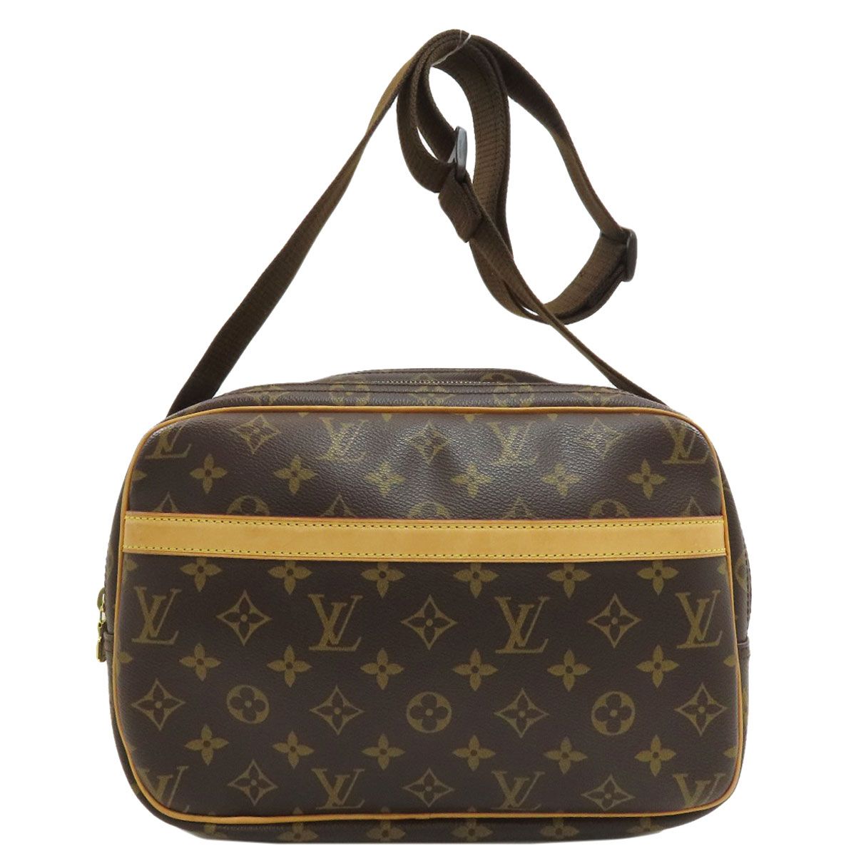 Louis Vuitton Reporter 28 Shoulder Bag Monogram Canvas