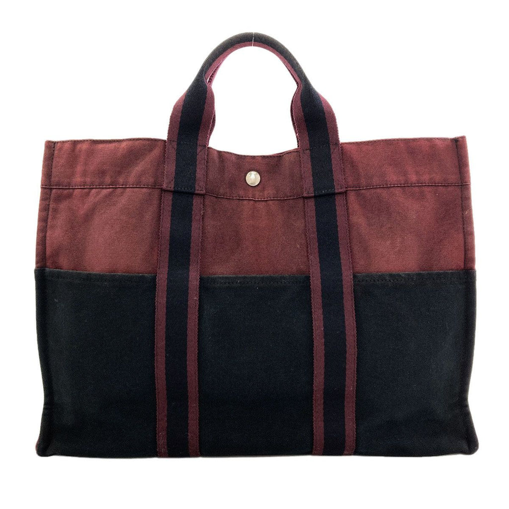 Hermes Sac Fourre Tout MM Handbag Canvas