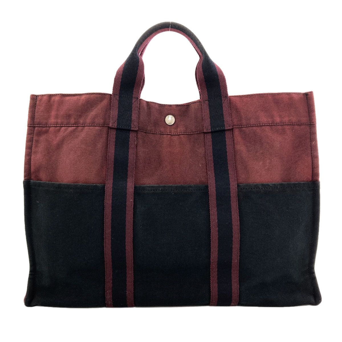Hermes Sac Fourre Tout MM Handbag Canvas