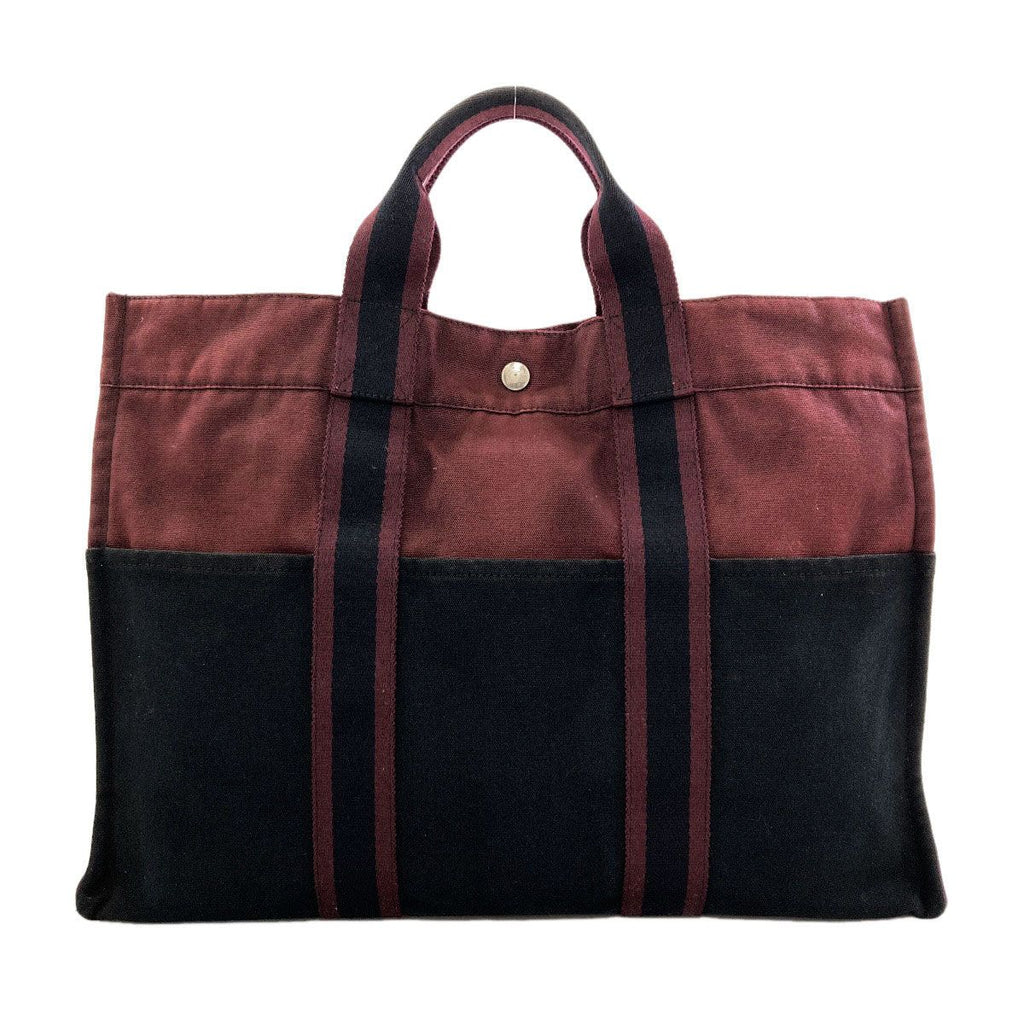 Hermes Sac Fourre Tout MM Handbag Canvas — view 2