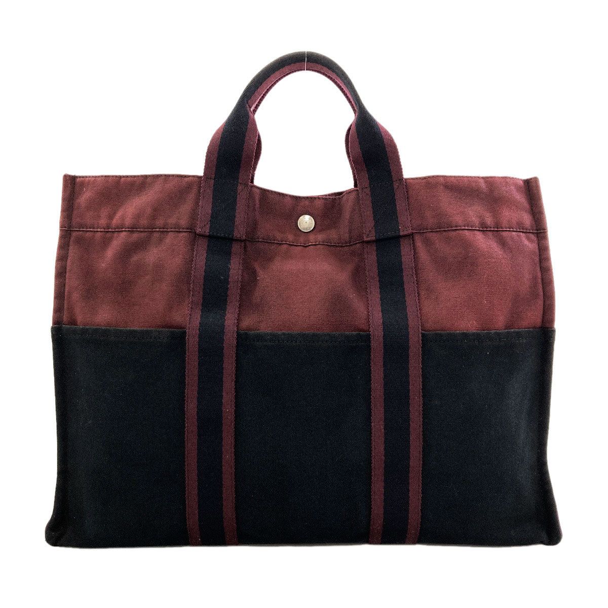 Hermes Sac Fourre Tout MM Handbag Canvas — view 2
