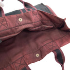 Hermes Sac Fourre Tout MM Handbag Canvas — view 7