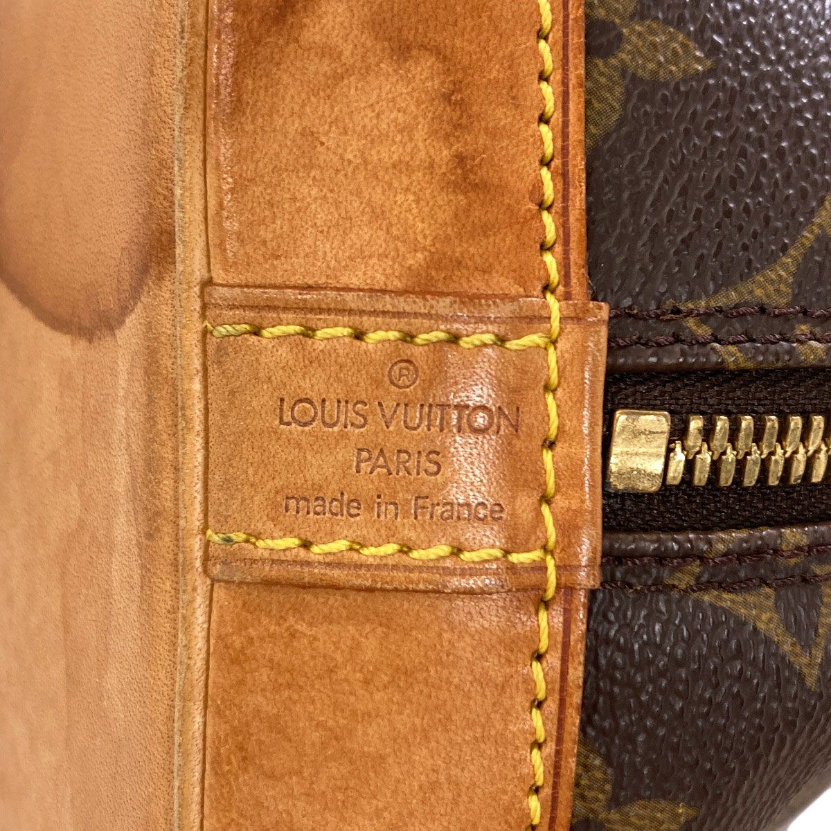Louis Vuitton Alma Handbag Monogram Canvas — view 6