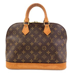 Louis Vuitton Alma Handbag Monogram Canvas