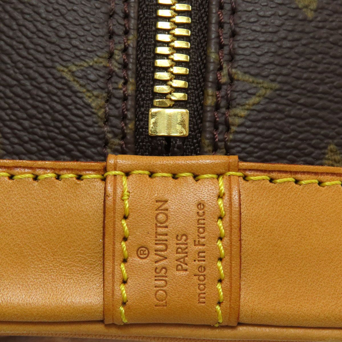 Louis Vuitton Alma Handbag Monogram Canvas — view 6