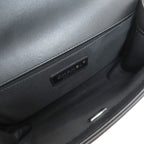 Chanel Boy Silver Shoulder Bag Calfskin — view 5