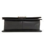 Chanel Boy Silver Shoulder Bag Calfskin — view 4
