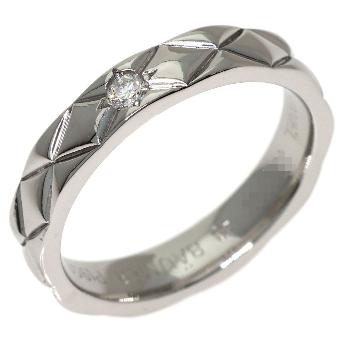 Chanel Quilted Diamond 48 Ring — view 2
