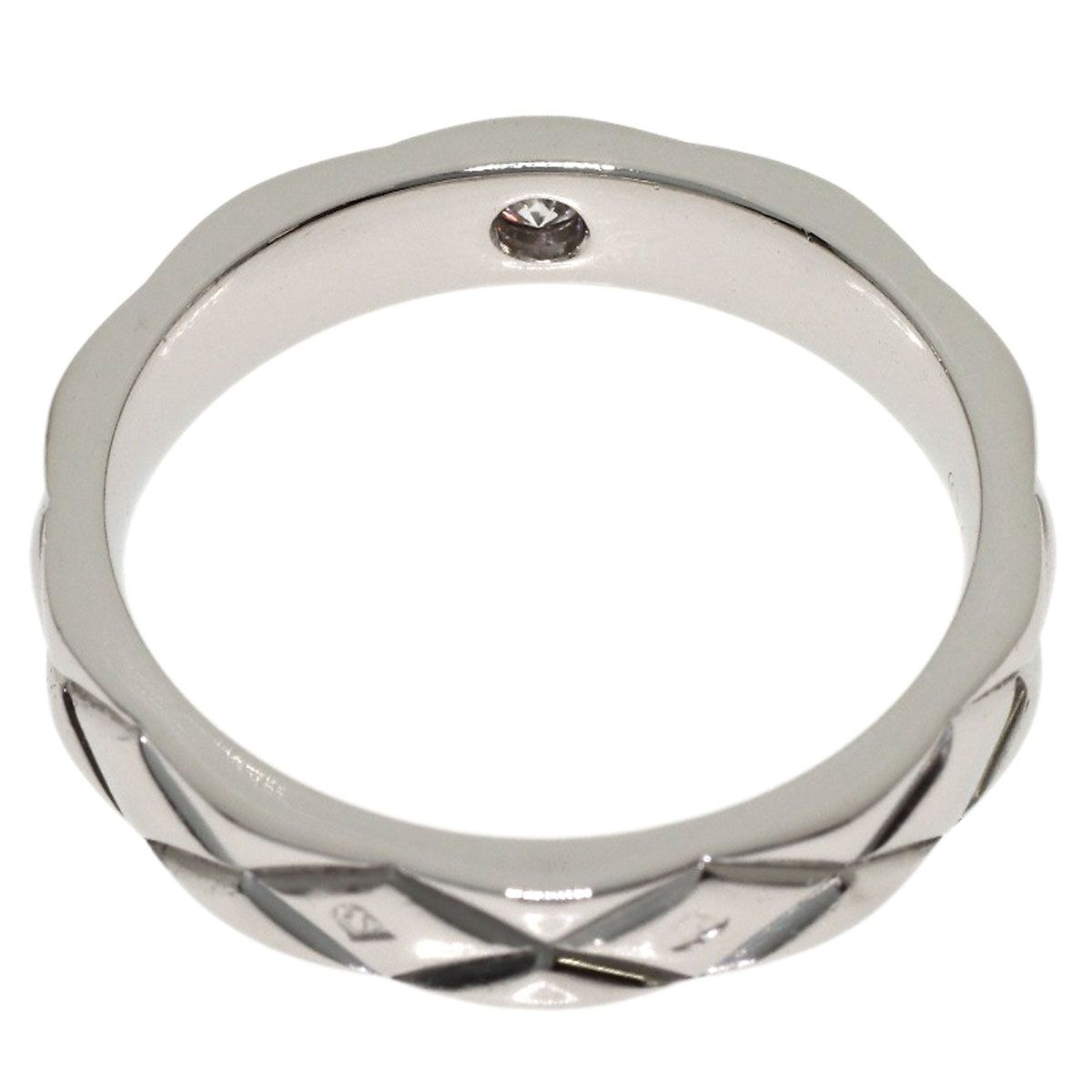 Chanel Quilted Diamond 48 Ring — view 4