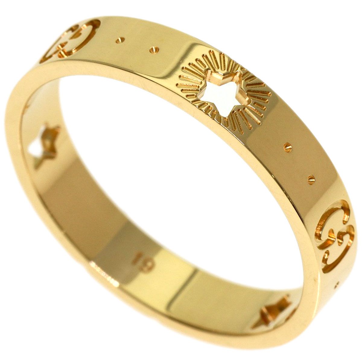 Gucci Icon Star Ring 18K Yellow Gold