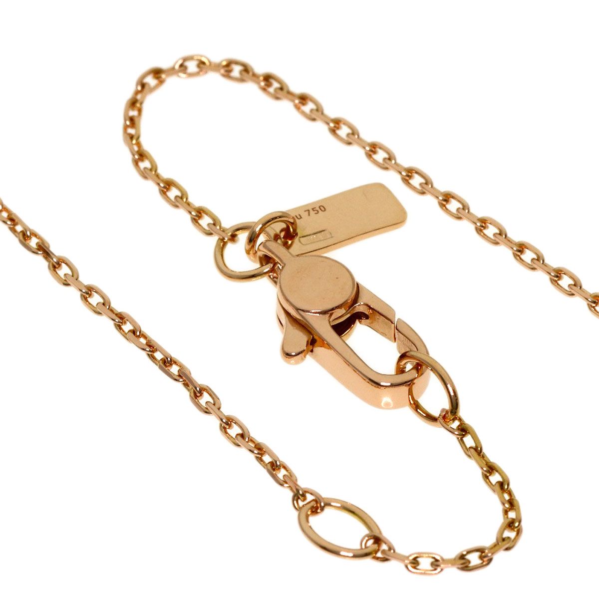 Gucci Icon Toile Necklace 18K Pink Gold — view 3