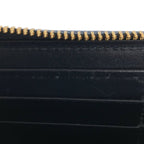 Gucci Horsebit 1955 Round Zip Wallet Beige Navy — view 6