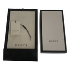 Gucci Horsebit 1955 Round Zip Wallet Beige Navy — view 4