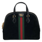 Gucci Ophidia Sherry Line Medium Bag Black