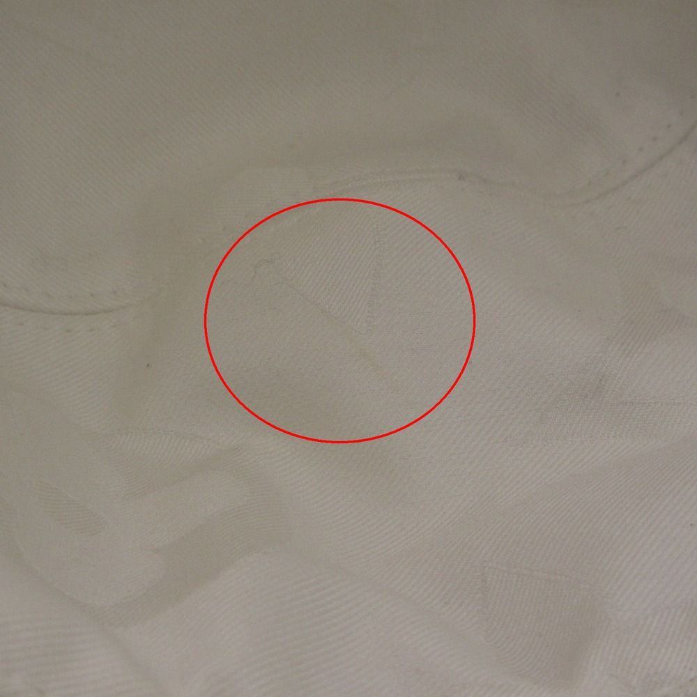 Louis Vuitton Bucket Hat Glam Hat Reversible Monogram White Beige — view 8