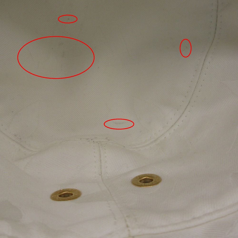 Louis Vuitton Bucket Hat Glam Hat Reversible Monogram White Beige — view 7