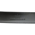 Gucci Belt Leather Logo Bamboo Black 80.32 — view 8