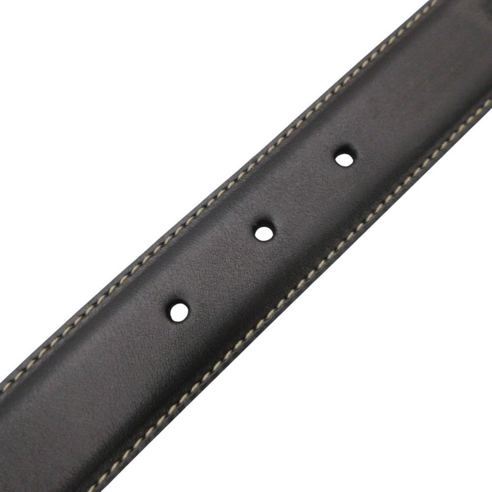 Gucci Belt Leather Logo Bamboo Black 80.32 — view 5