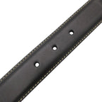 Gucci Belt Leather Logo Bamboo Black 80.32 — view 5