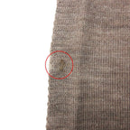 Gucci Scarf Shawl Webbing Wool Brown — view 4