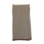 Gucci Scarf Shawl Webbing Wool Brown — view 2