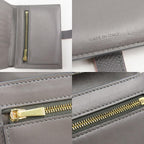 Celine Bifold Wallet Medium Strap Charcoal Tarnish Pink — view 7