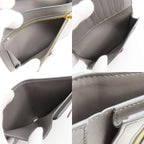 Celine Bifold Wallet Medium Strap Charcoal Tarnish Pink — view 8