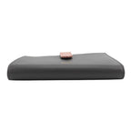 Celine Bifold Wallet Medium Strap Charcoal Tarnish Pink — view 3