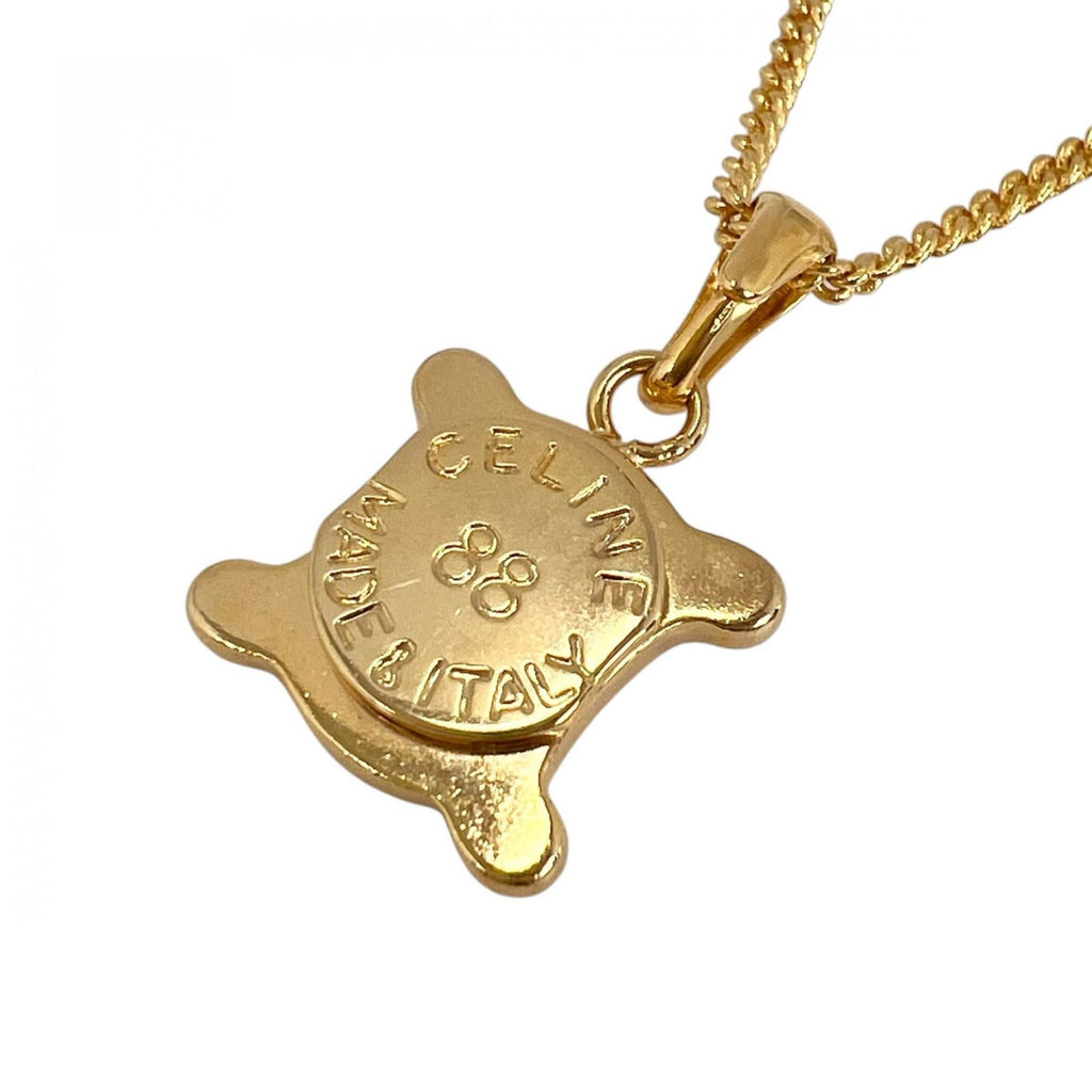 Celine Necklace Gold Plated Macadam — view 2