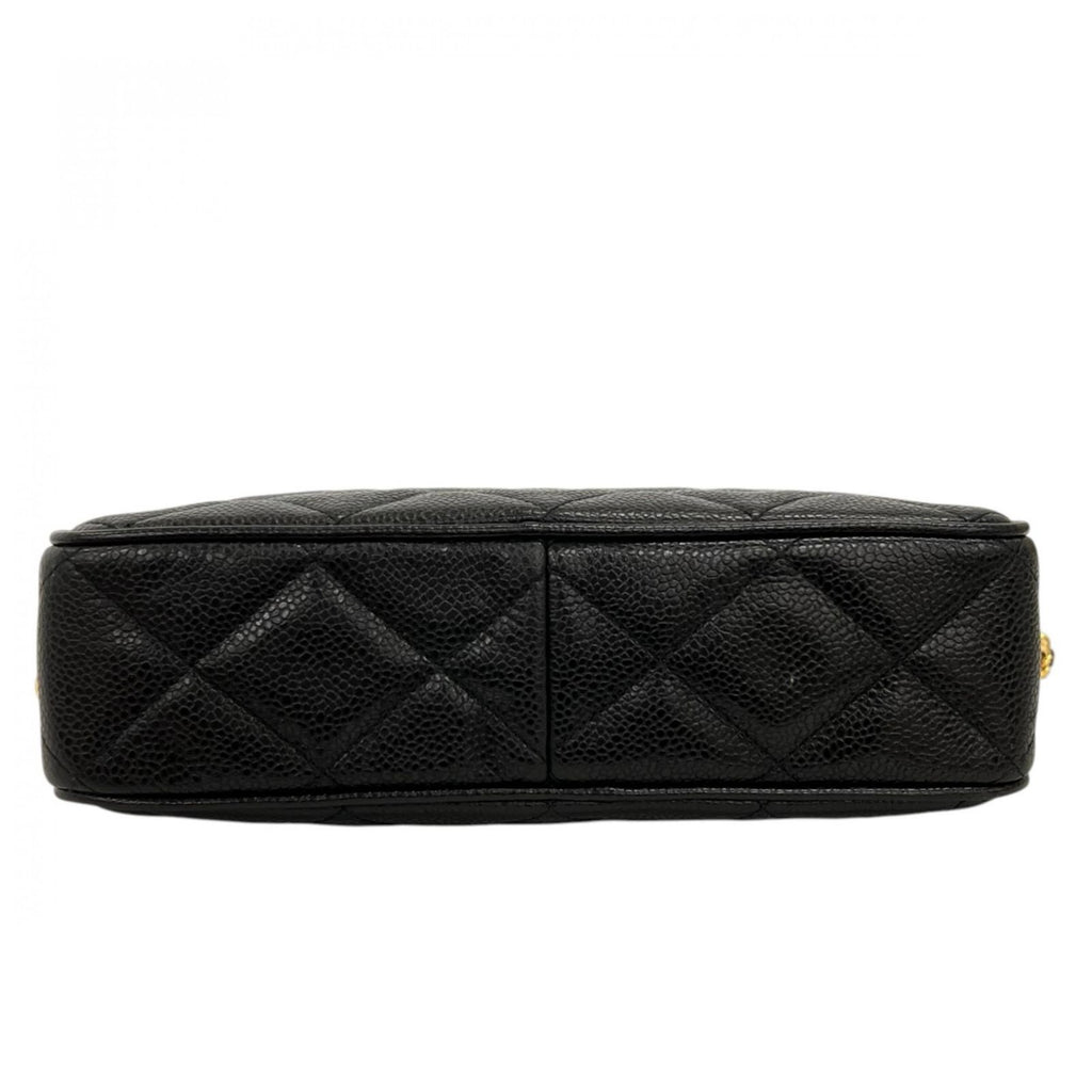Chanel Shoulder Bag Black Coco Ball Charm — view 5
