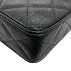 Chanel Shoulder Bag Black Coco Ball Charm — view 8