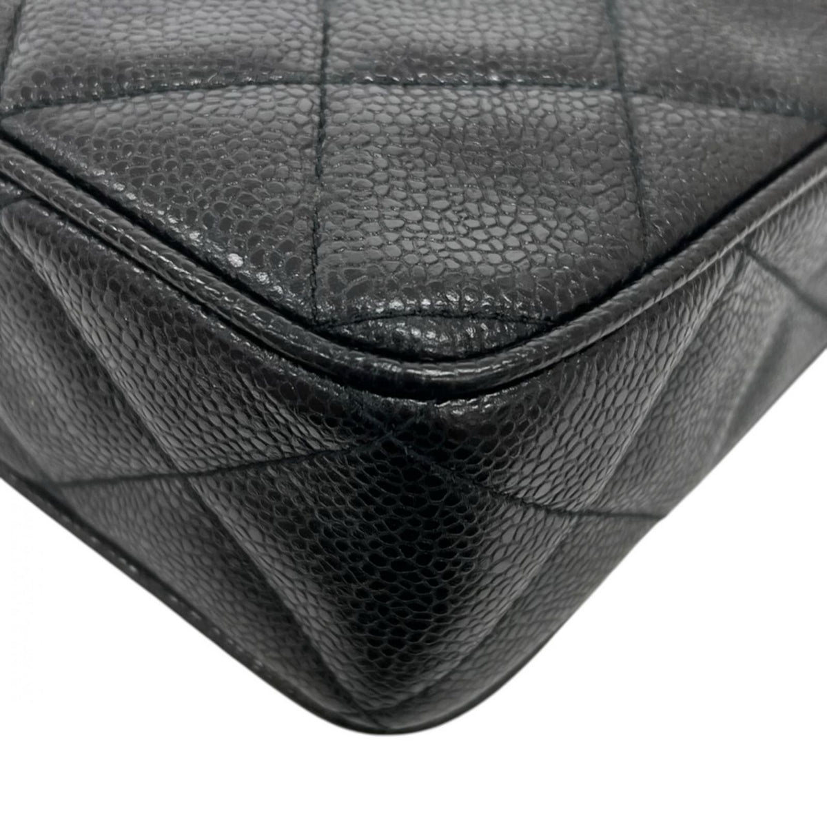 Chanel Shoulder Bag Black Coco Ball Charm — view 8