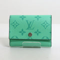Louis Vuitton Victor Wallet Trifold Taigarama Mint Green