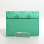 Louis Vuitton Victor Wallet Trifold Taigarama Mint Green — view 3