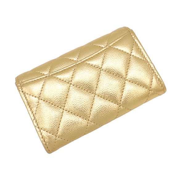 Chanel Quilted Caviar Coin Purse — view 2