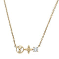 Louis Vuitton LV Circle Monogram Flower Necklace