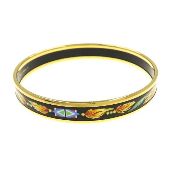 Hermes Enamel Bangle Bracelet — view 2