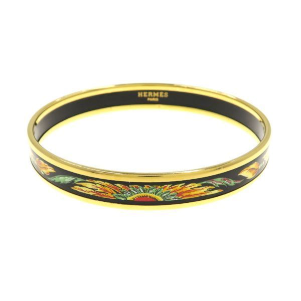 Hermes Enamel Bangle Bracelet