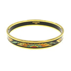 Hermes Enamel Bangle Bracelet