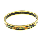 Hermes Enamel Bangle Bracelet — view 3